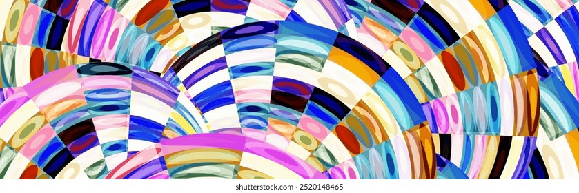  geometric dynamic colorful  vector background