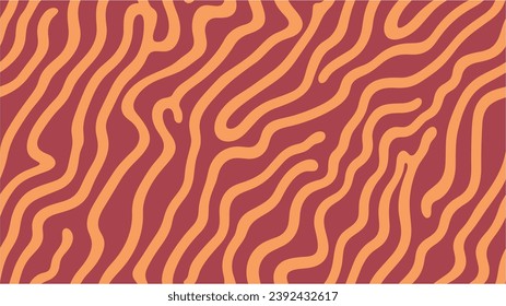 Geometric dynamimc wallpaper. Geometric texture. Colorful wave lines pattern. Brand new colorful illustration with bent lines. Multicolor abstract background. Seamless.