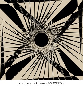Geometric edgy random shape, abstract textured design
