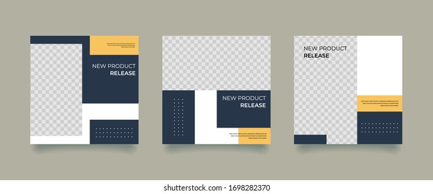 Geometric Editable Modern Template. Discount Promo Template. Social Media Post Template. Social Media Banner