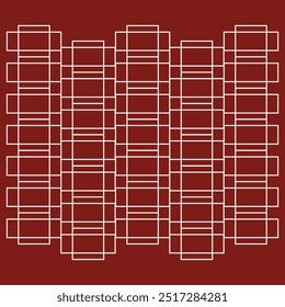 «Geometric elegance with a modern twist! Este patrón de cuadrados y rectángulos agrega estructura y simetría a cualquier diseño. Perfecto para temas contemporáneos, minimalistas y arquitectónicos. #GeometricPat