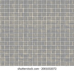 Geometric and Elegant Pattern. Vector Background.Abstract ruffled seamless pattern black basket weave background.