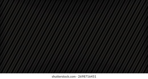 textura de faixa geométrica elegante para banner, fundo empresarial. vetor de linhas escuras pretas.