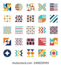 Geometric Element Color V2 Design