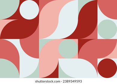 geometric element seamless pattern design