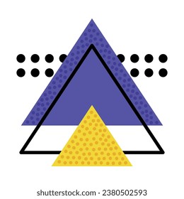 Geometric Element and Shape for Creative Design Vector Composition