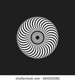 Geometric element, symbol, emblem. Decorative ornament. Vector illustrarion eps 10.