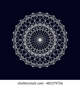 Geometric element, vector. Vector illustration EPS10.