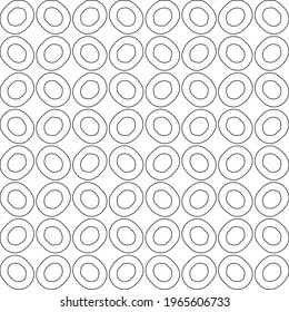  Geometric element vector pattern. Seamless abstract ornament for wallpapers and backgrounds. Black and white colors.