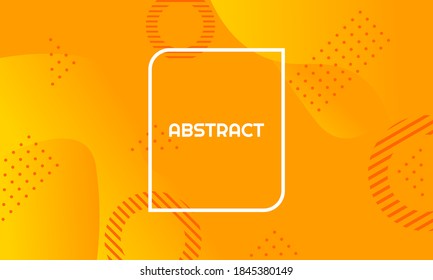 geometric element in yellow background