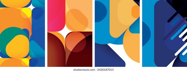 Geometric elements abstract backgrounds for wallpaper, business card, cover, poster, banner, brochure, header, website