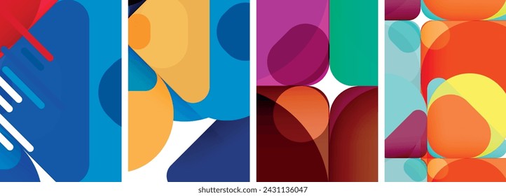 Geometric elements abstract backgrounds for wallpaper, business card, cover, poster, banner, brochure, header, website