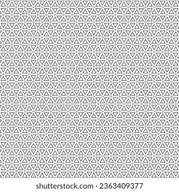 Geometric Elements Black and White Mosaic Vector