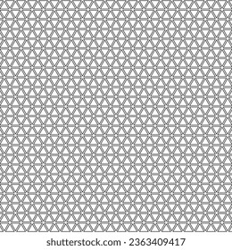Geometric Elements Black and White Mosaic Vector