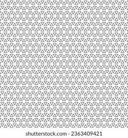 Geometric Elements Black and White Mosaic Vector