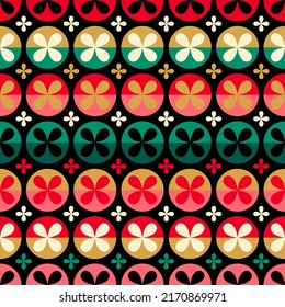 Geometric elements with dot pattern design for christmas and new year holidays.