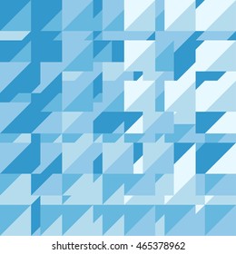 Geometric elements in the form of polygons blue colour vector pattern. Modern stylish texture for Design, Website, Background, Banner, Wedding Cards.