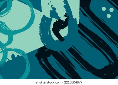 Geometric elements memphis in the style of 80's. Pastel colors. graphic pattern of abstract elements in soft colors for poster and background