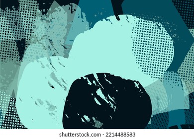 Elementos geométricos memphis al estilo de los años 80. Colores pasteles. patrón gráfico de elementos abstractos en colores suaves para afiches y fondo