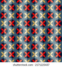Geometric elements with striped pattern design for christmas and new year holidays.
