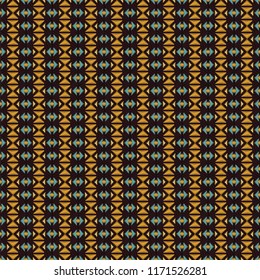 Geometric embroidery style. Ethnic seamless pattern. Abstract aztec background. Digital or wrapping paper. Good for web, print and textile design. Boho ornament vector.