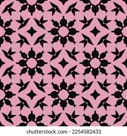Geometric endless pattern. Seamless vector background. Ethnic graphic design.