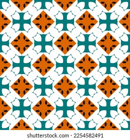 Geometric endless pattern. Seamless vector background. Ethnic graphic design.