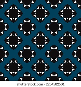 Geometric endless pattern. Seamless vector background. Ethnic graphic design.