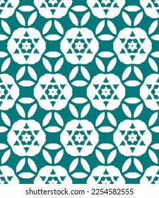 Geometric endless pattern. Seamless vector background. Ethnic graphic design.