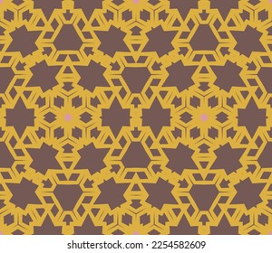Geometric endless pattern. Seamless vector background. Ethnic graphic design.