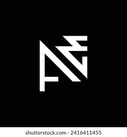 Geometric esport logo for streamer or gamer