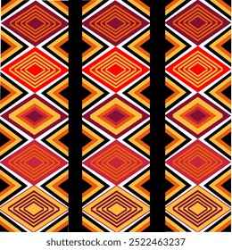 Geometric ethmic pattern, Vector, Native American pattern, Navajo design, Native American, Geometric background,Fashion colorfur, Seamless pattern