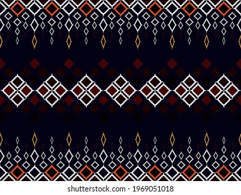 Geometric ethnic abstract pattern design for background or wallpaper,carpet,clothing,wrapping,batic,fabric,vector illustration,indian,border,kente,cloth,