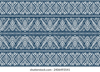 Geometric ethnic, African Ikat paisley embroidery. Navajo, seamless pattern traditional,tribal motifs abstract vector, Chevron embroidery illustration,Diagonal ikat, Design for printing business.