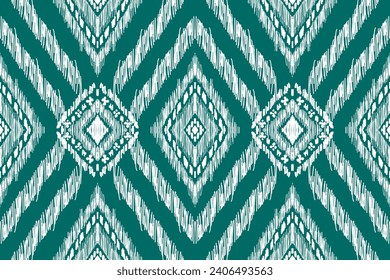Geometric ethnic, African Ikat paisley embroidery. Navajo, seamless pattern traditional,tribal motifs abstract vector, Chevron embroidery illustration,Diagonal ikat, Design for printing business.