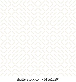 Geometric Ethnic Background Lattice. Stylish Subtle Texture. Vector Abstract Seamless Pattern.