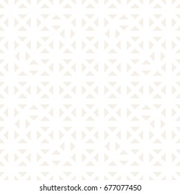 Geometric Ethnic Background With Symmetric Lines Lattice. Stylish Subtle Texture. Vector Abstract Seamless Pattern.