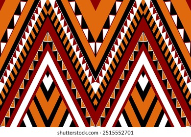 Étnica geométrica, design para decoração, roupas, tapete, fundo, tecido, artesanato, tribal, quadrado, sem costura, retro, cortinas, étnica tradicional geométrica, almofadas, travesseiro, Impressão, étnica