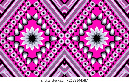 Geometric ethnic, design for decorative, clothing, carpet, background, fabric, handcraft, tribal, square, seamless, retro, draperies, geometric traditional ethnic, cushions, pillow, Print,ethnic,flora