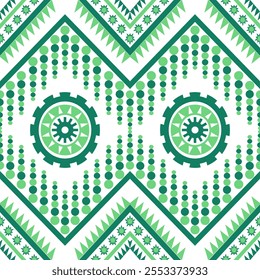 Geometrische ethnische, Design für dekorative, Kleidung, Teppich, Hintergrund, Stoff, Handwerk, Stamm, quadratisch, nahtlos, Retro, Vorhänge, geometrische traditionelle ethnische, Kissen, Kissen, Print, Kissenbezug