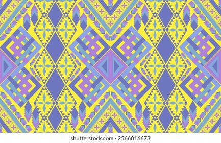 Geometric ethnic, design for decorative, clothing, carpet, background, fabric, handcraft, tribal, square, seamless, retro, draperies, geometric traditional ethnic, cushions, pillow, Print, pillowcase