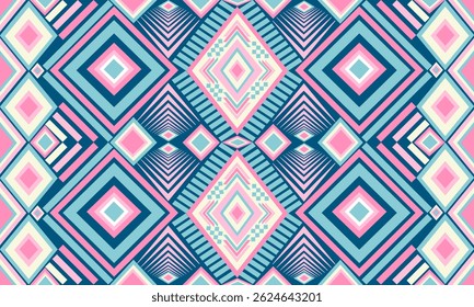 Geometric ethnic, design for decorative, clothing, carpet, background, fabric, handcraft, tribal, square, seamless, retro, draperies, geometric traditional ethnic, cushions, pillow, Print, pillowcase