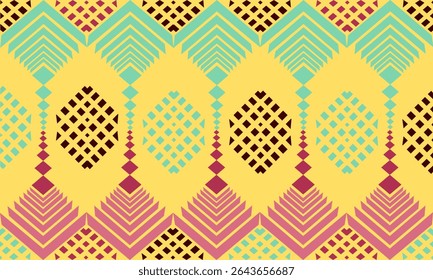Geometric ethnic, design for decorative, clothing, carpet, background, fabric, handcraft, tribal, square, seamless, retro, draperies, geometric traditional ethnic, cushions, pillow, Print, pillowcase