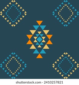 geometric ethnic fabric pattern border abstract design for fabric print, rugs, clothing, sarong, scarf, wrap, embroidery, print, curtain, carpet, wallpaper, wrapping, Batik, Aztec