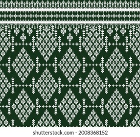 Geometric Ethnic fabric texture pattern Abstract Vector oriental illustration retro embroidery repeating 
