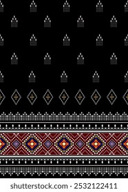Geometric ethnic floral pattern Thai silk embroidery design for decorative home carpet curtain pillow
blue geometric pattern 