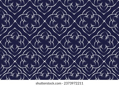 Geometric ethnic illustration patterns damask wallpaper for Presentations marketing, decks, Canvas for text-based, Digital interfaces, print design for texture,fabric,decoration.