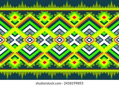 Geometric ethnic navajo, netive america pattern traditional Design for seamless pattern,background,carpet,wallpaper,clothing,Batik,fabric,Vector illustration.style