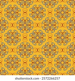 Geometric ethnic oriental details ikat seamless pattern traditional Design for background,carpet,wallpaper,clothing,wrapping,Batik,fabric,Vector illustration embroidery style. Art cloth pattern.