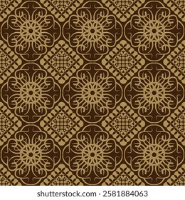 Geometric ethnic oriental details ikat seamless pattern traditional Design for background,carpet,wallpaper,clothing,wrapping,Batik,fabric,Vector illustration embroidery style. Tribal fabric pattern.